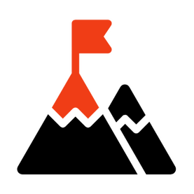 Headshot photo of Asian woman in a black mock turtleneck smiling and wearing glasses.